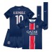 Paris Saint-Germain Ousmane Dembele #10 Hjemmedraktsett Barn 2024-25 Korte ermer (+ Korte bukser)